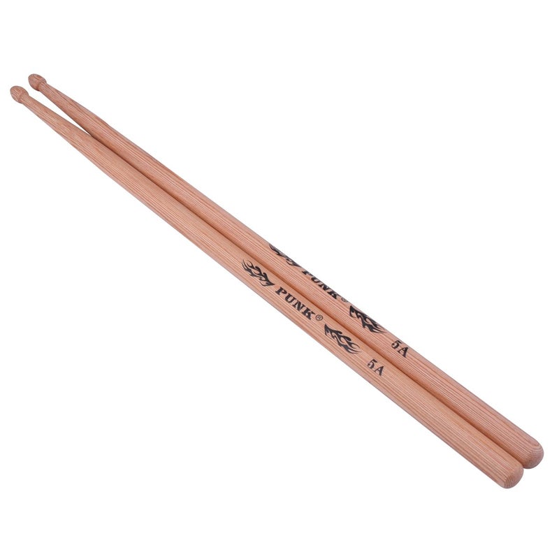 PUNK Professional Drum Sticks 5A Hickory Wood Drumsticks Musical Instruments Drum Sticks One Pair - Image 1